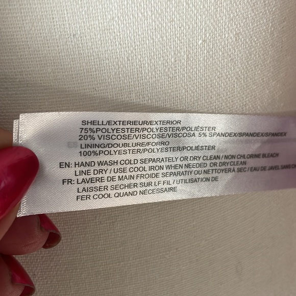 Band of The Free Dark Red lined Blazer . NEW w/ Tags . Size S - Picture 7 of 9